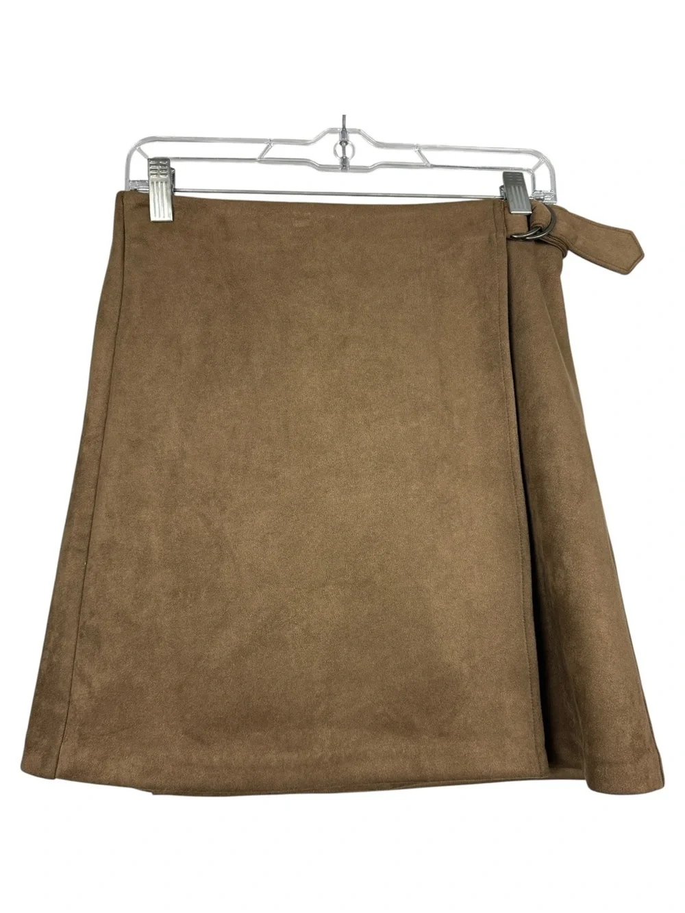 Banana Republic Faux Suede Wrap Skirt